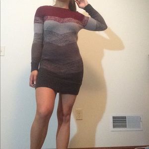 Cute Bodycon Sweater Dress